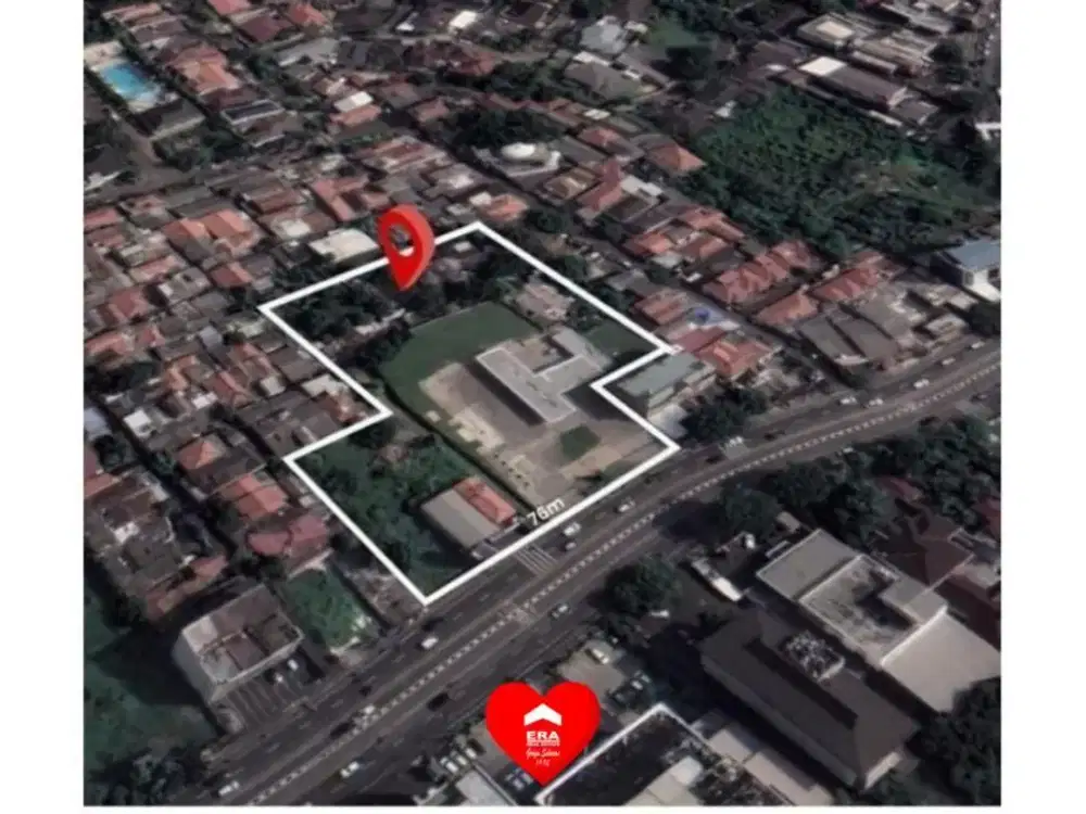 Tanah Ex Spbu di Jl Warung Buncit Raya, Pancoran, Jakarta