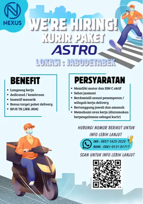 LOKER KURIR ASTRO