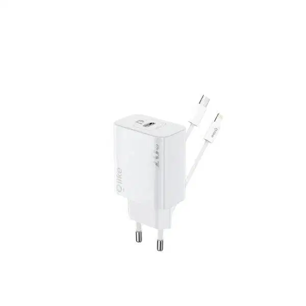 Olike C308CL Power Adapter PD 20W With Type-C to Lightning Cable