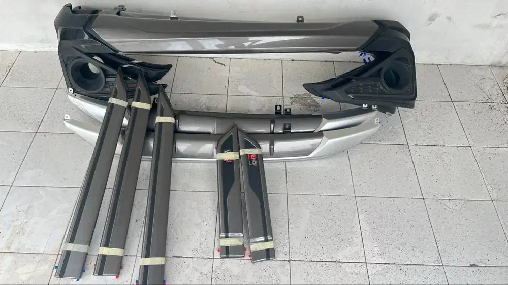 bemper rush satu set depan belakang