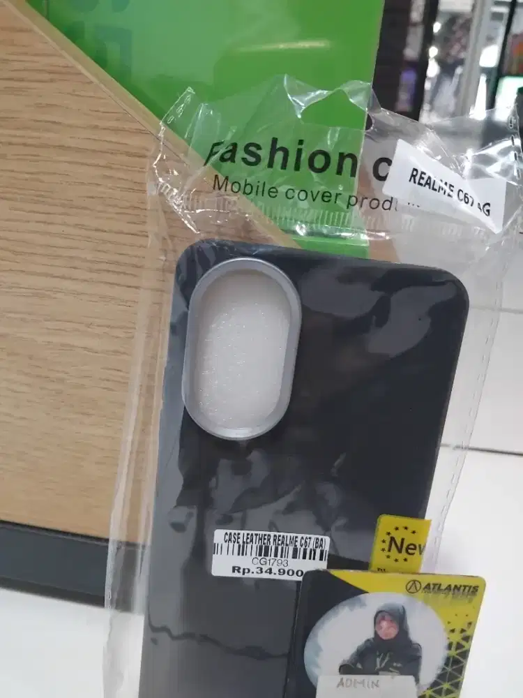 CASE LEATHER REALME C67 | ATLANTIS DAHSYAT