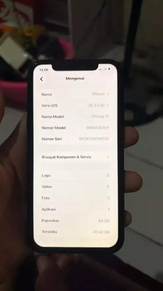 jual cepat iphone 11/64 ibox