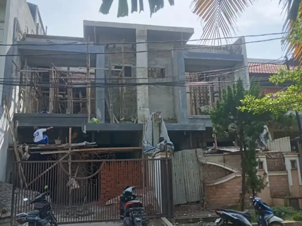 Rumah baru Puri Indah 2 Unit hadap barat