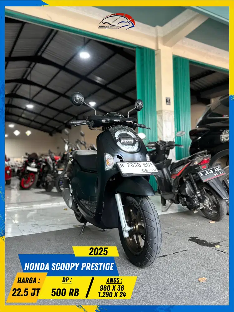 HONDA SCOOPY PRESTIGE 2025 MONGGO GASS KANN MASZEHH HIKMAH MOTOR KEPUH