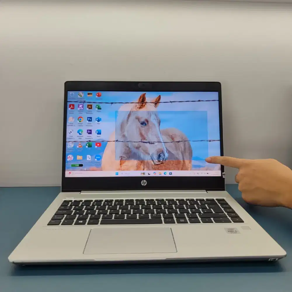 [H63] Laptop HP Touchscreen 8/256 14 Windows11 Cocok Untuk mahasiswa