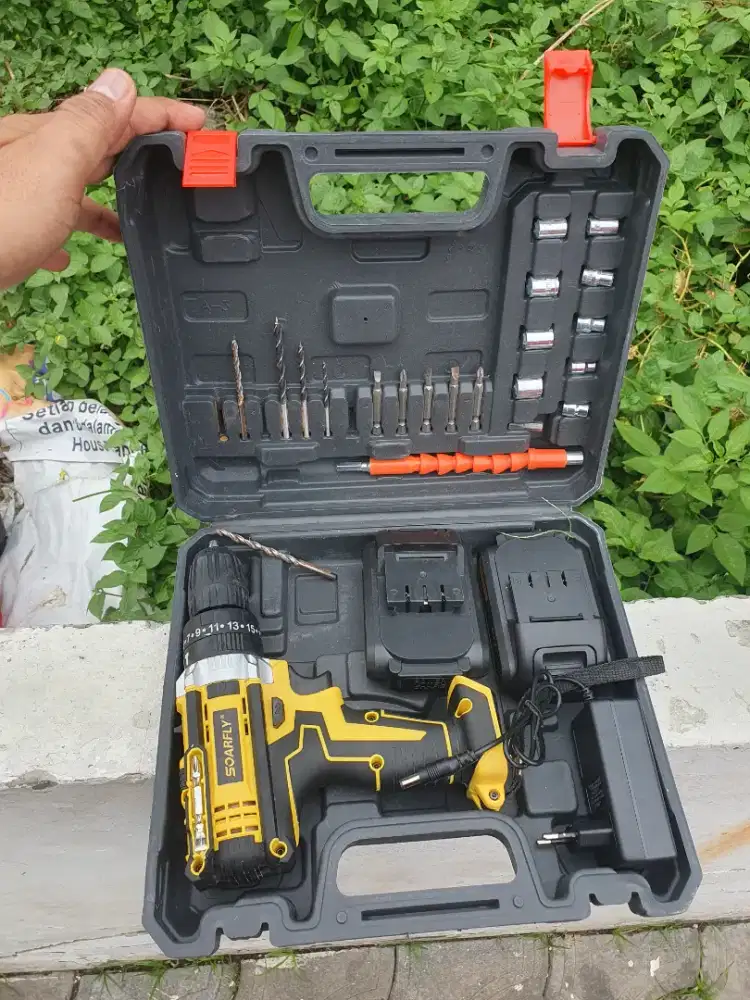 Bor batre kondisi masih seperti baru