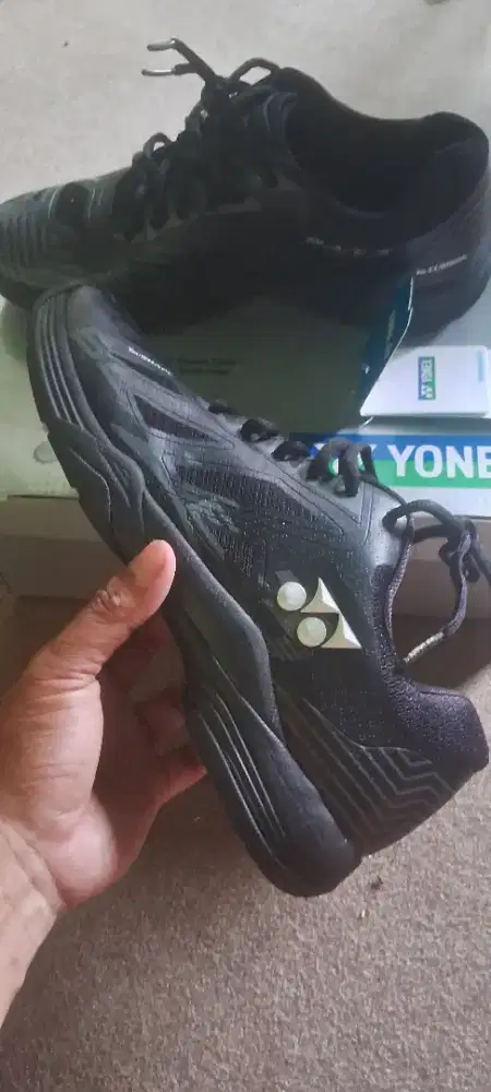 Sepatu Badminton Yonex Blaze 3 Black
