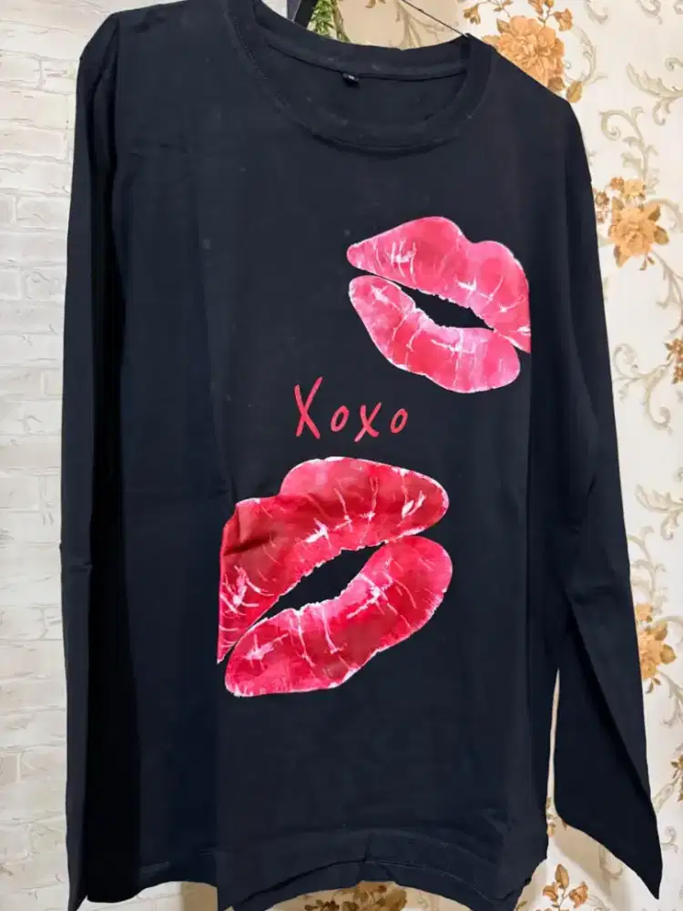 Baju / kaos wanita lengan panjang