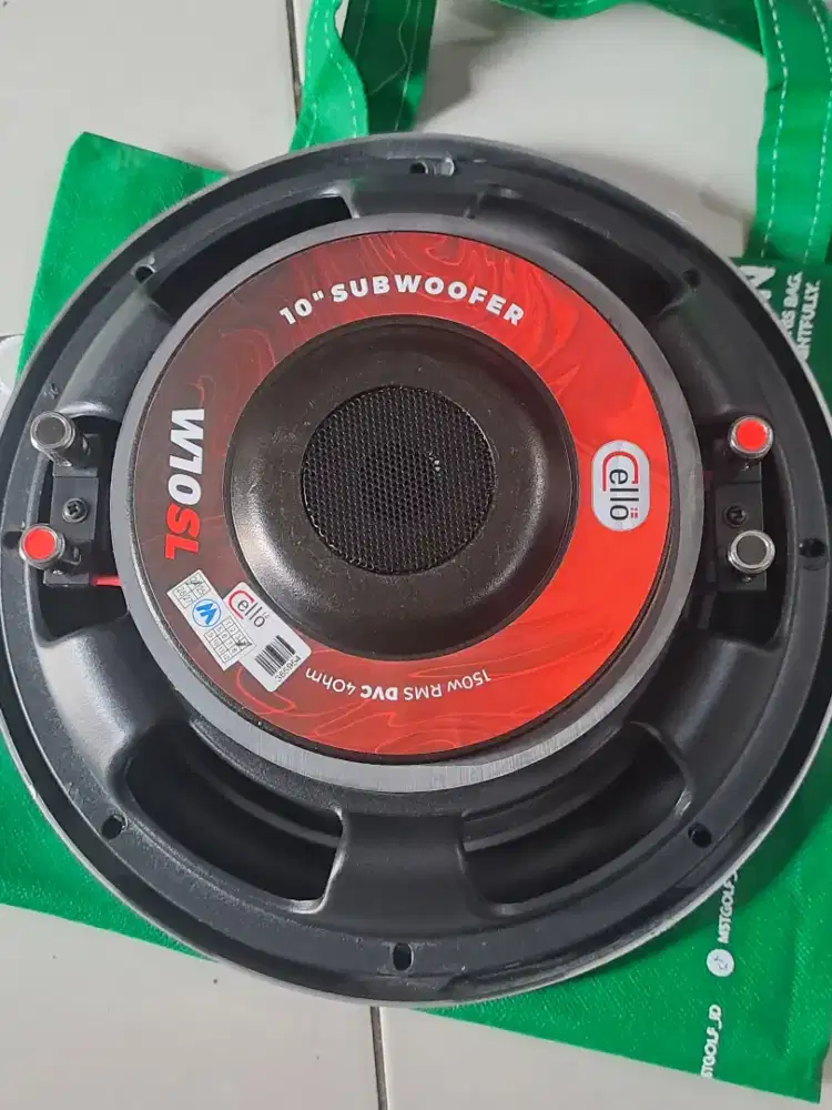 subwoofer 10 cello w10sl