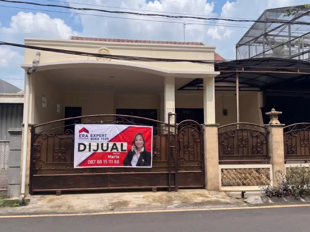 RUMAH STRATEGIS BEKASI DEKAT PAKUWON MALL BEKASI | 5 MENIT KE TOL & STASIUN