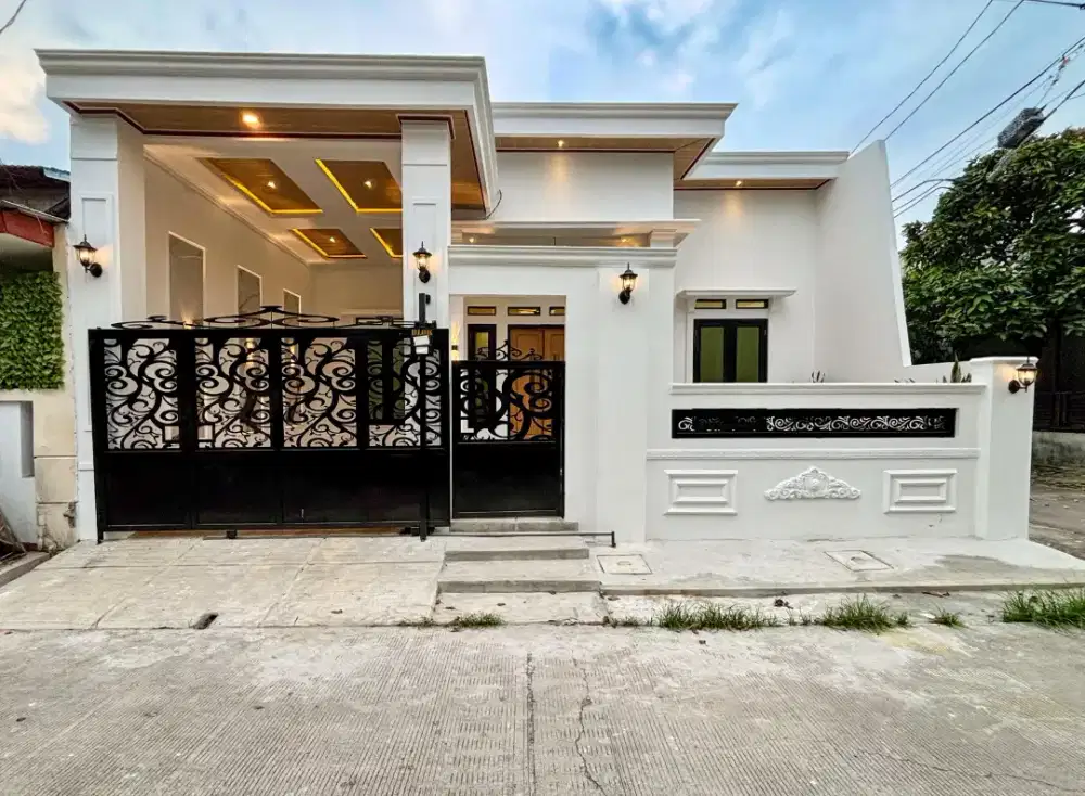 Rumah Baru Hook Siap Huni di Perum Taman Raya Tambun Selatan