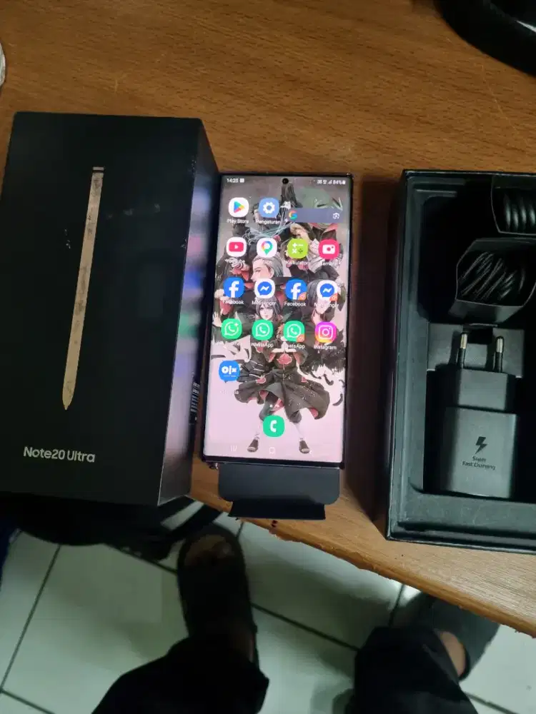 Samsung galaxy note 20 ultra 8/256 lengkap