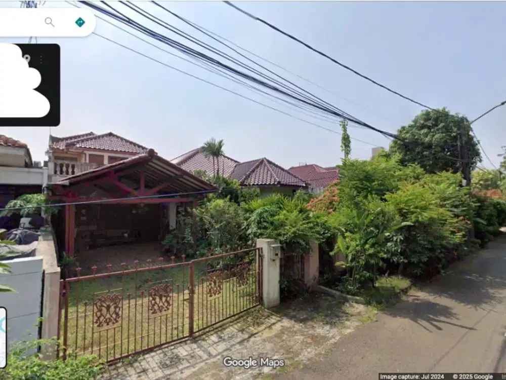 Di JUAL RUMAH KLASIK LUAS DI LINGKUNGAN KOMPLEKS NYAMAN - PEJATEN, JAKSEL