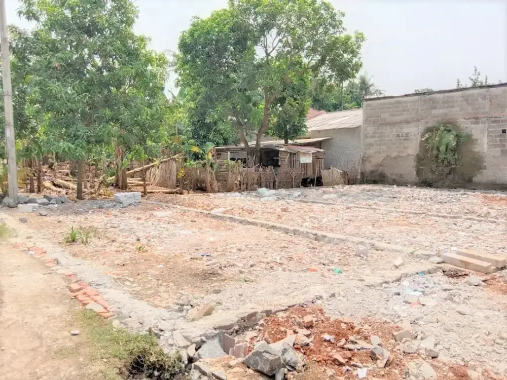 Dijual Tanah Kavling SHM, 10 menit Pasar Kranggan Bekasi