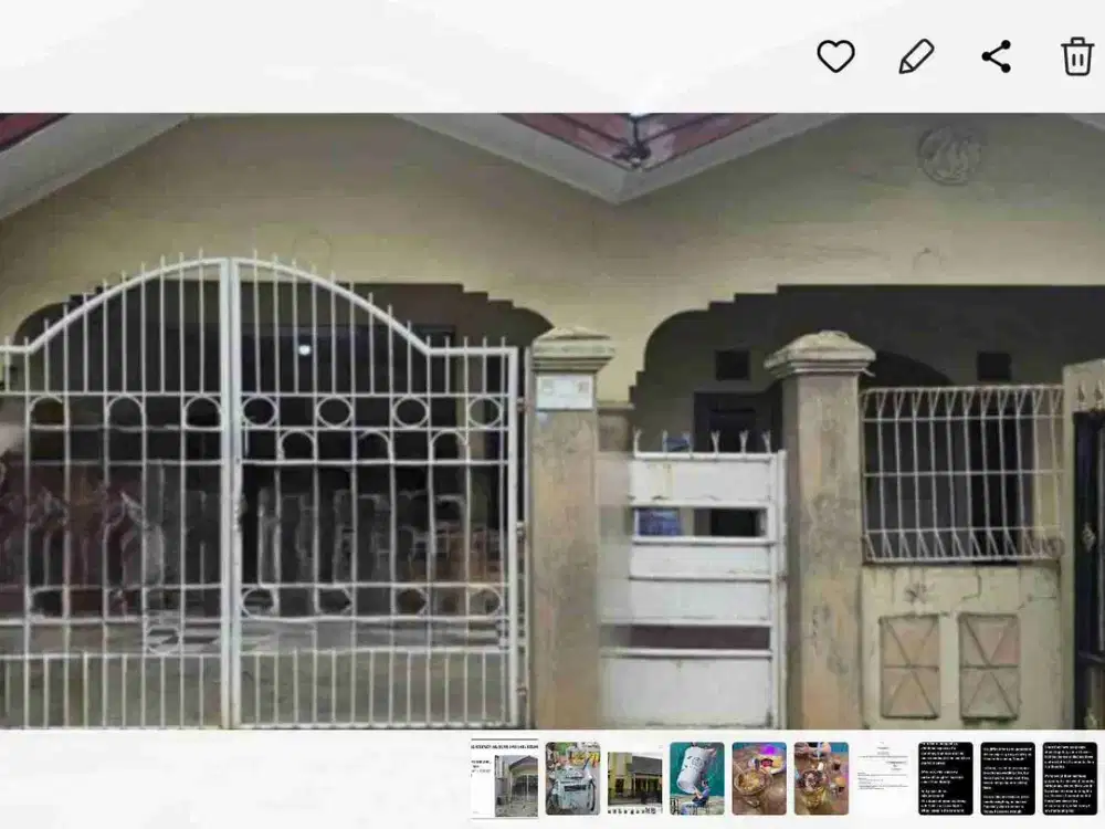 dijual rumah di perum villa tangerang regency 1 blok NB3 , Gebang raya, Periuk, tangerang