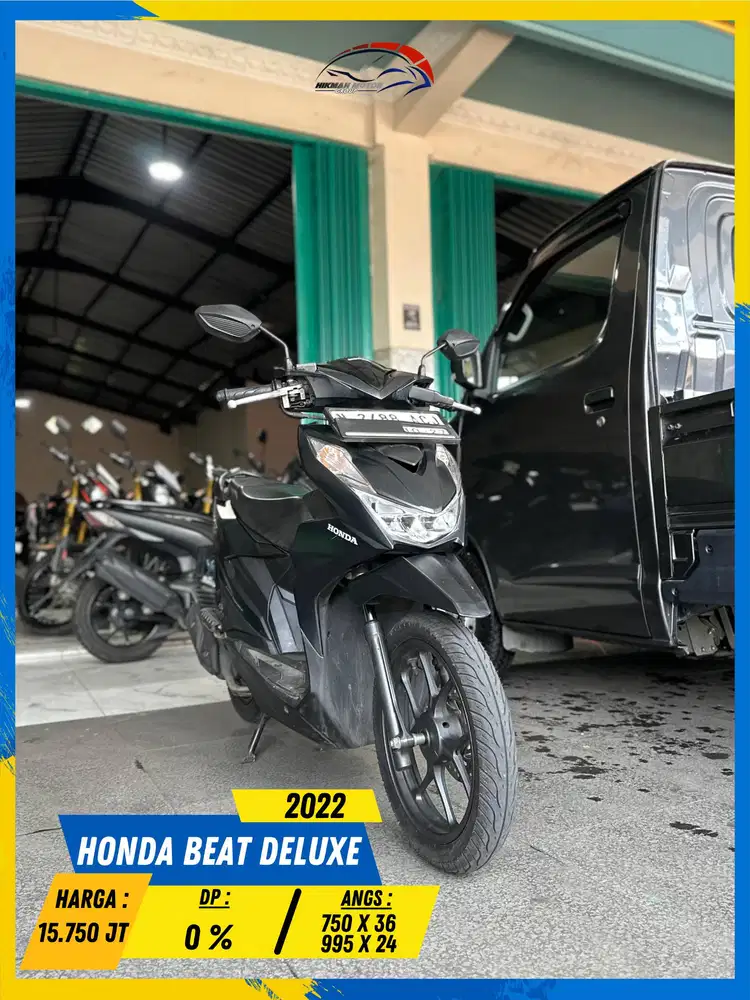 HONDA BEAT DELUXE 2022 MESIN DIJAMIN AMAN BOSKUU HIKMAH MOTOR KEPUH