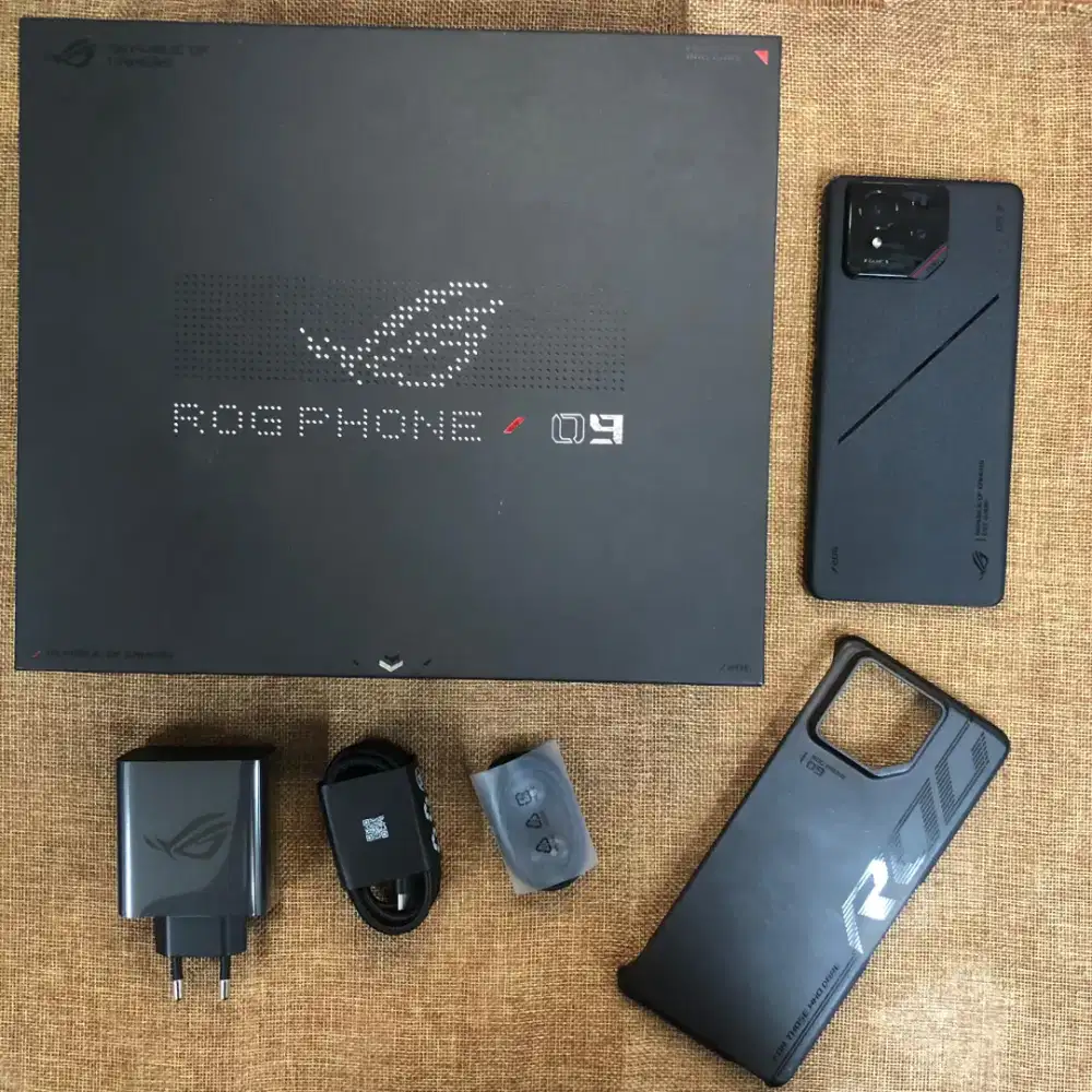 Like new Asus rog phone 9 Pro 5G 16/512GB Full Original resmi
