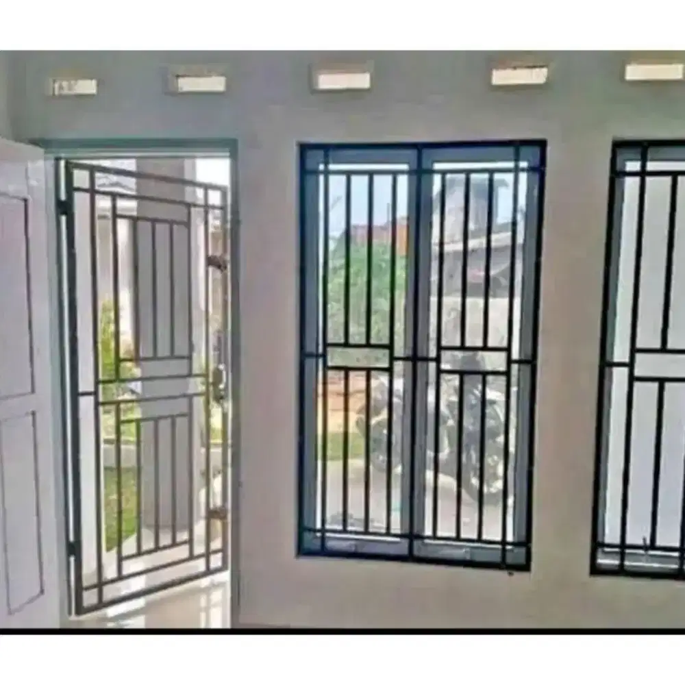 Pintu Safety dan Tralis Jendela Desain Minimalis