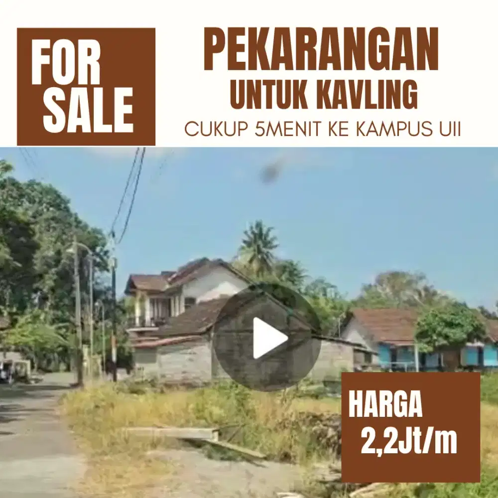 Pekarangan Istimewa untuk kavling selatan ecopark Balong