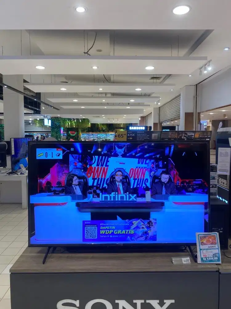 Cicilan LED TV SONY 65 INCHI - Tanpa kartu kredit cukup pakai KTP aja!