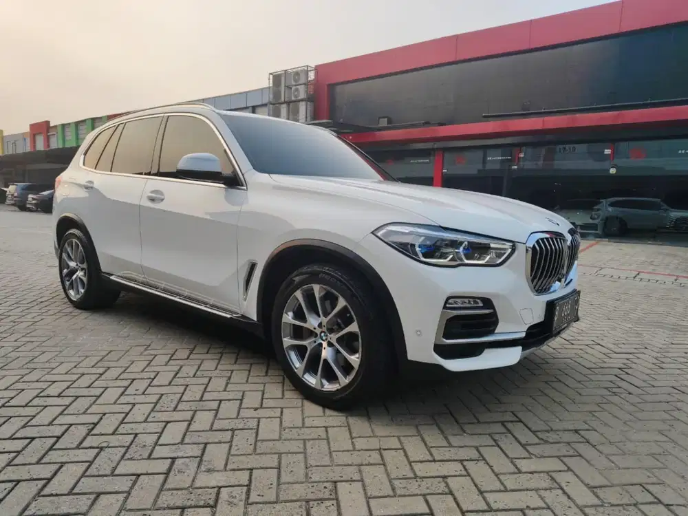 BMW X5 xDRIVE40i AT 2020 XLINE WHITE ON BROWN TOP CONDITION SUPER