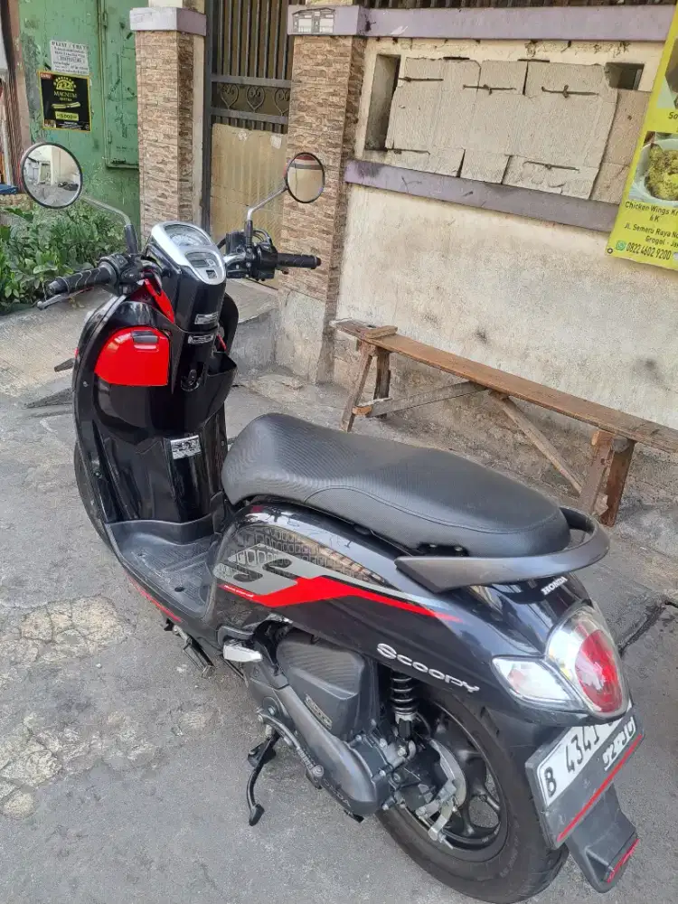 HONDA SCOOPY TH 2019 pajak panjang mesin body full ors