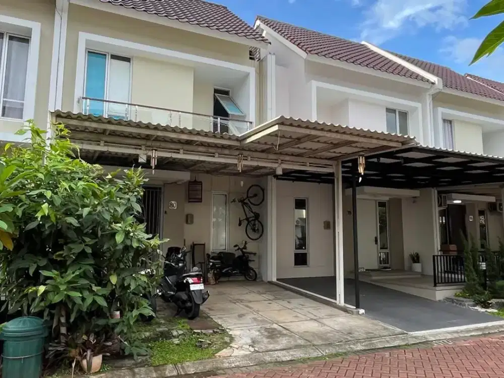 DIJUAL Rumah 2 Lantai Siap Huni Cluster Boston Village Gading Serpong Tangerang