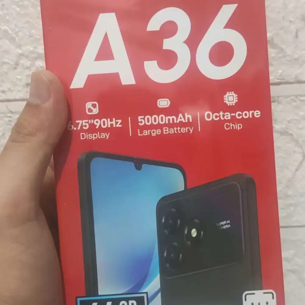 ZTE NUBIA A36 4/64 BARU