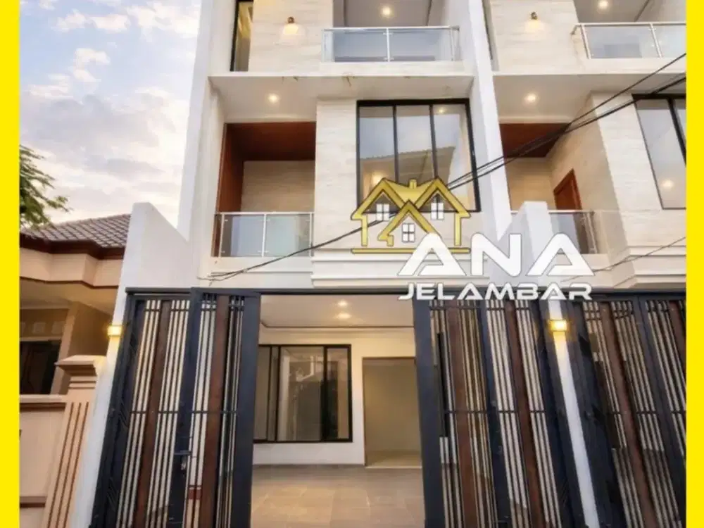 ANA RUMAH UK 5X15M DI KOMPLEK KAVLING POLRI JELAMBAR