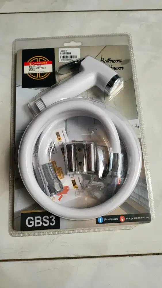 Shower toilet-WC merk GERMANY BRILIANT Original baru gress