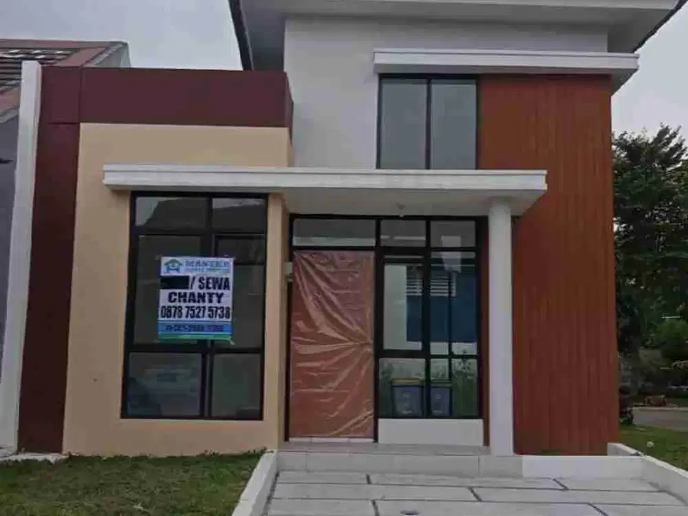 Rumah Cluster Dekat Fasum Disewakan