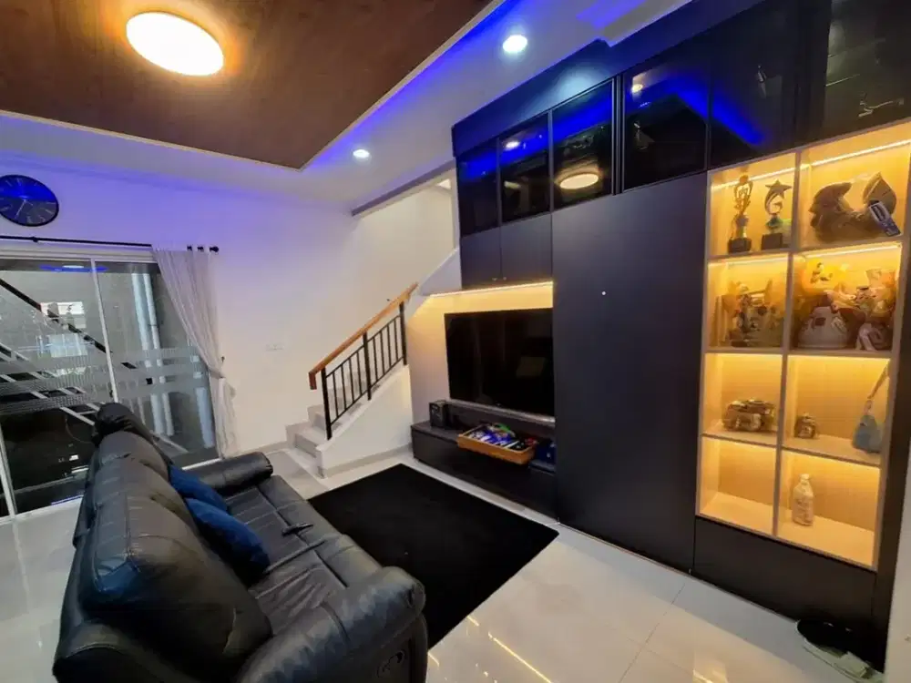 Rumah LEBAR 9 FLAMINGO THE SPRINGS GADING SERPONG DESIGN CANTIK SUDAH RENOV