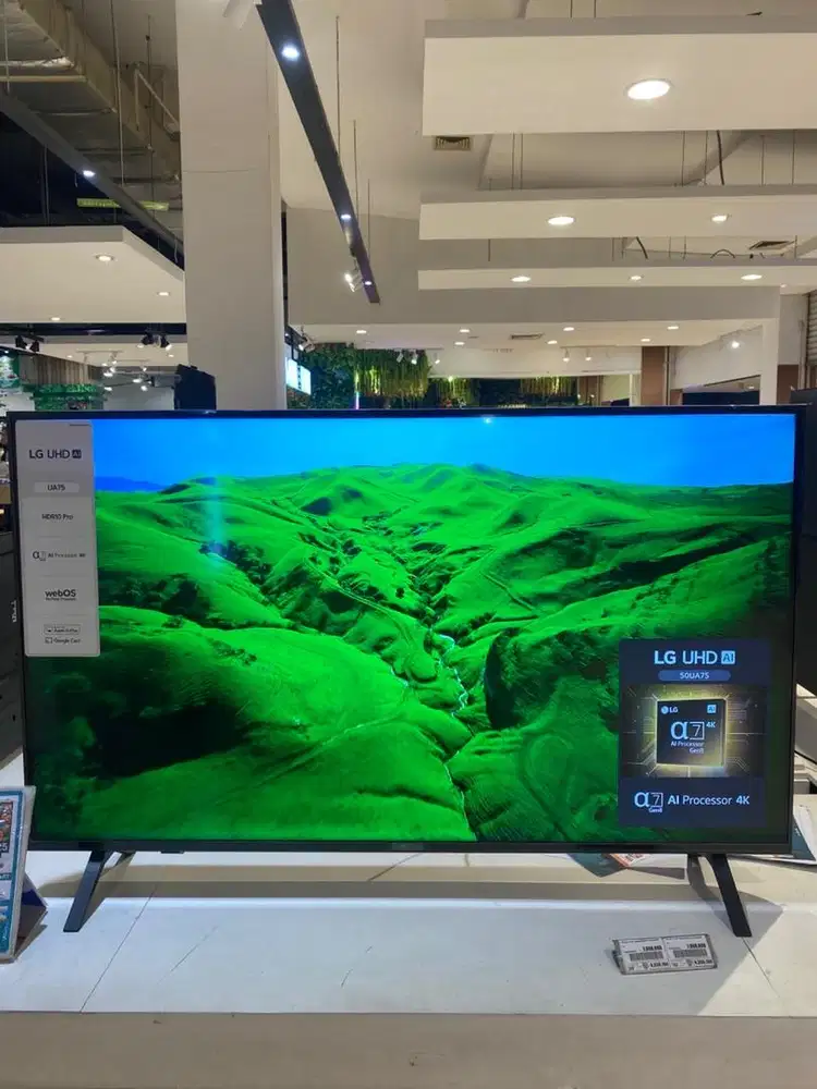 Cicilan LED TV LG  50 INCHI UA - Tanpa kartu kredit cuma pakai KTP aja