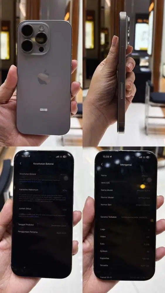 FORSALE IPHONE 16PRO 128gb