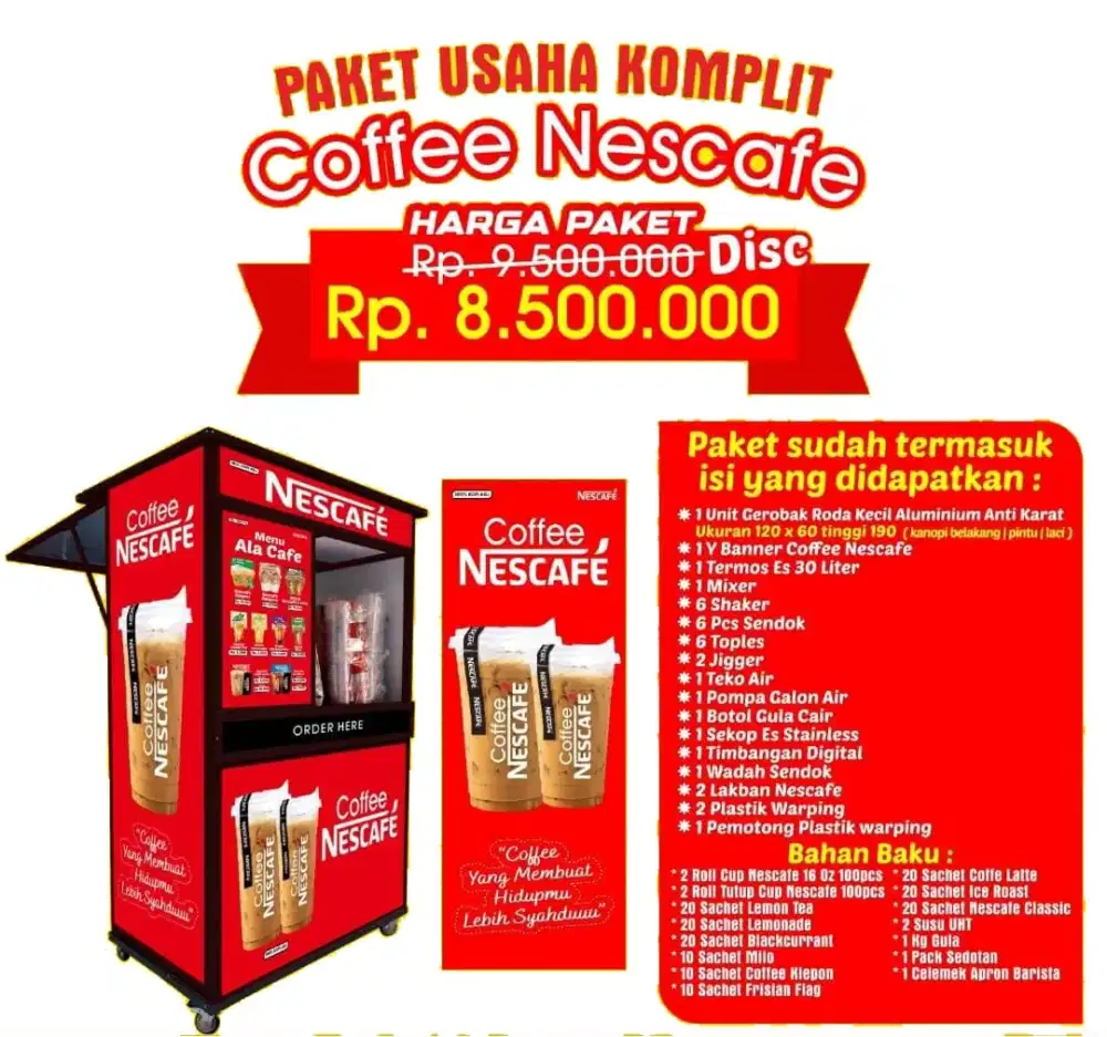 Kemitraan coffee nescafe