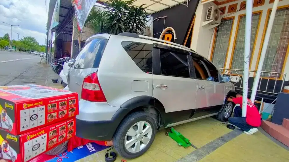 ATASI LIMBUNG & GRUDUK di Mobil cukup 30Mnt Pasang BALANCE Peredam Sok