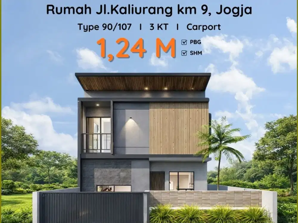 Jual Rumah Jl.Kaliurang Utara Minomartani : Dekat Tengkleng Gajah