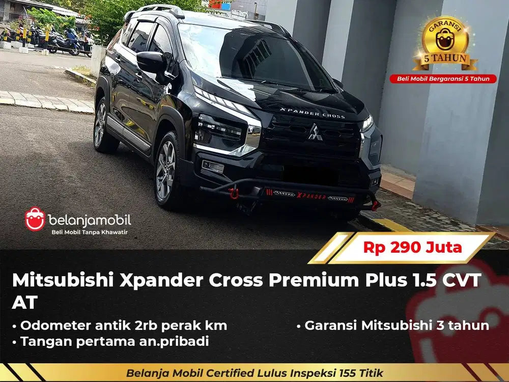 [ LOW KM 2RB ] Mitsubishi Xpander Cross Premium Plus 1.5 AT 2025/2026