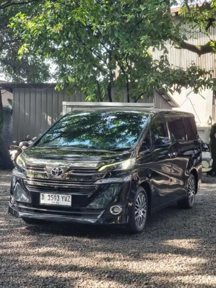 Toyota Vellfire 2.5 G AT Matic 2018 ASTINA MOBIL No Alphard No Denza
