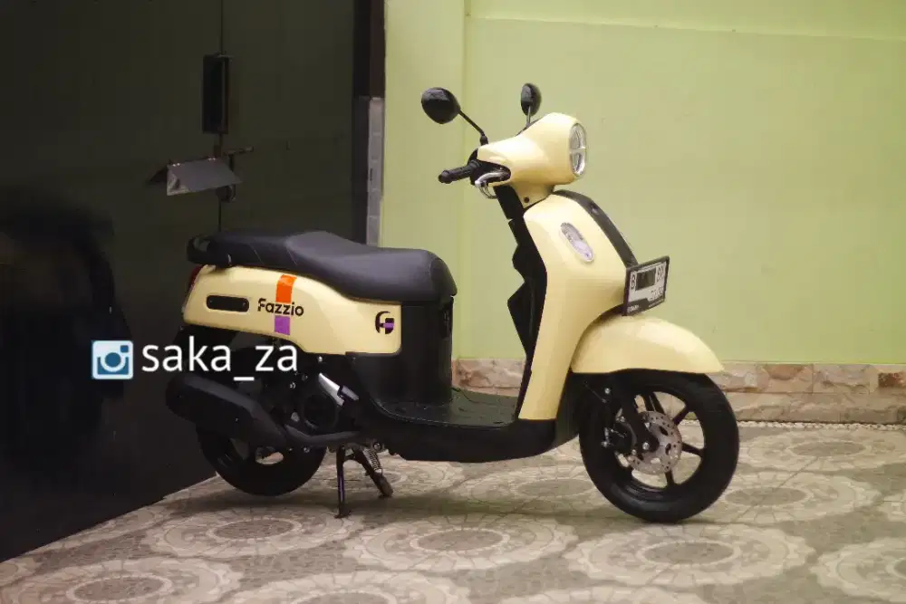 ( Plat B , Baru 7 Bulan ) Km 5 Ribu , Yamaha Fazzio 2025 hybrid