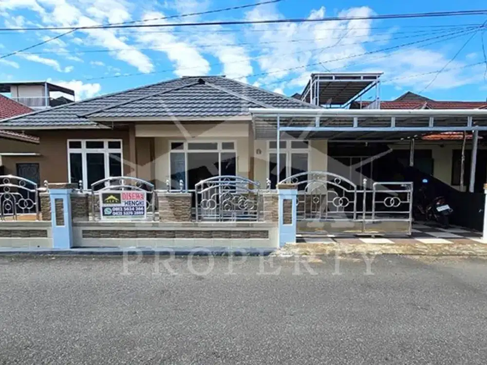 Sewa Rumah Bagus Luas Bebas Banjir Siap Huni Kawasan Aman Nyaman