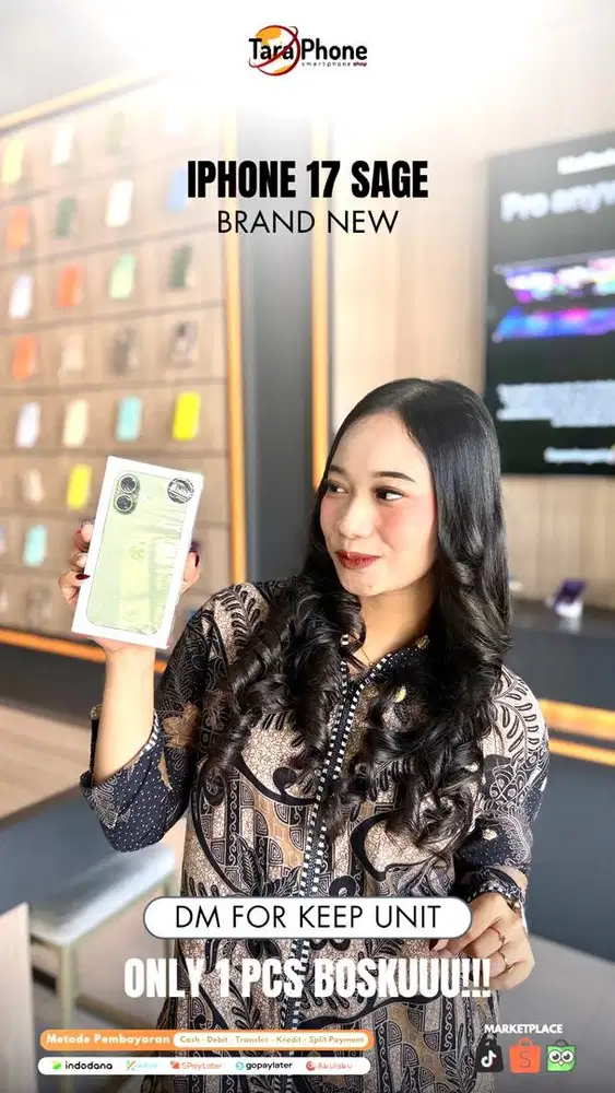 IPHONE 17 SAGE BRAND NEW 256GB