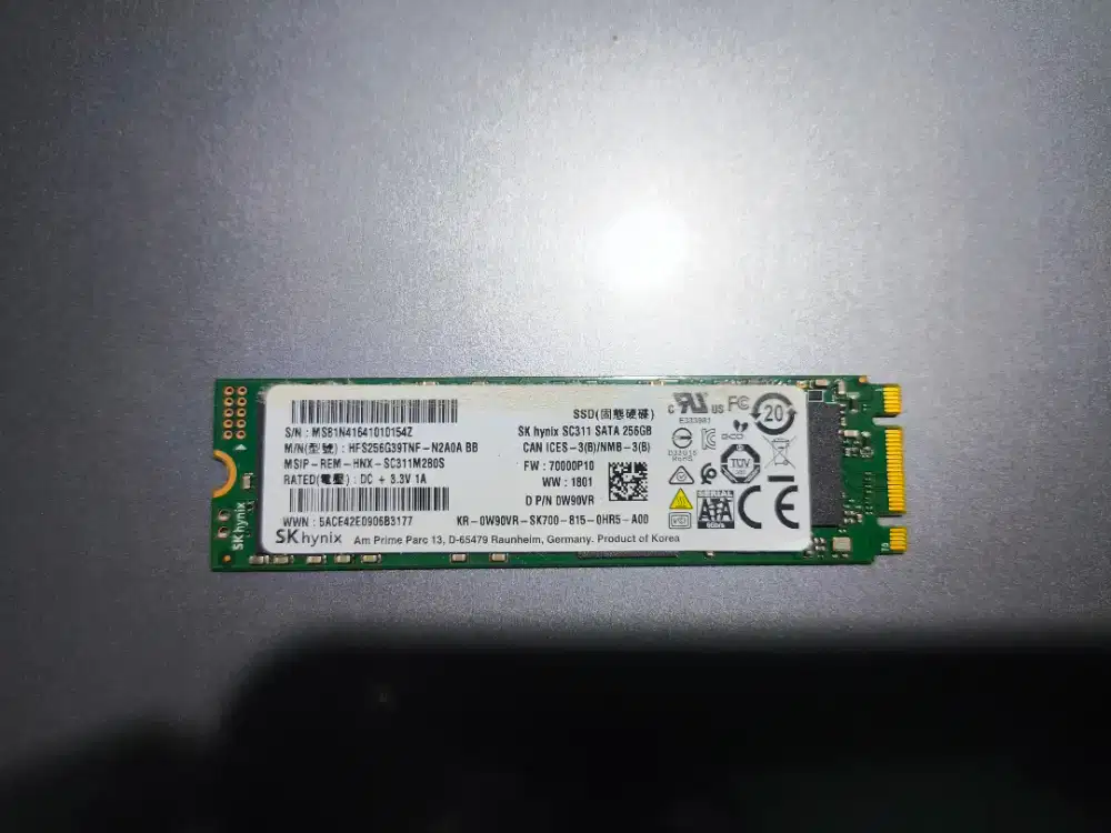 SSD M.2 256GB Hynix