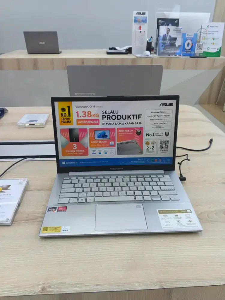 Cicilan Asus Vivobook ryzen 5 ram 8 ssd 512gb bisa mulai tanpa dp