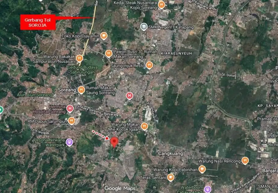 DIJUAL TANAH STRATEGIS DI CANGKUANG – BANDUNG