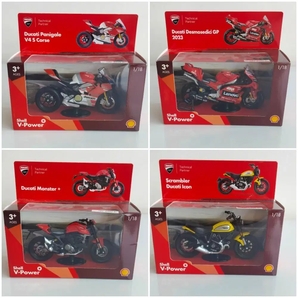 Fr Sale Shell Ducati Collection Set