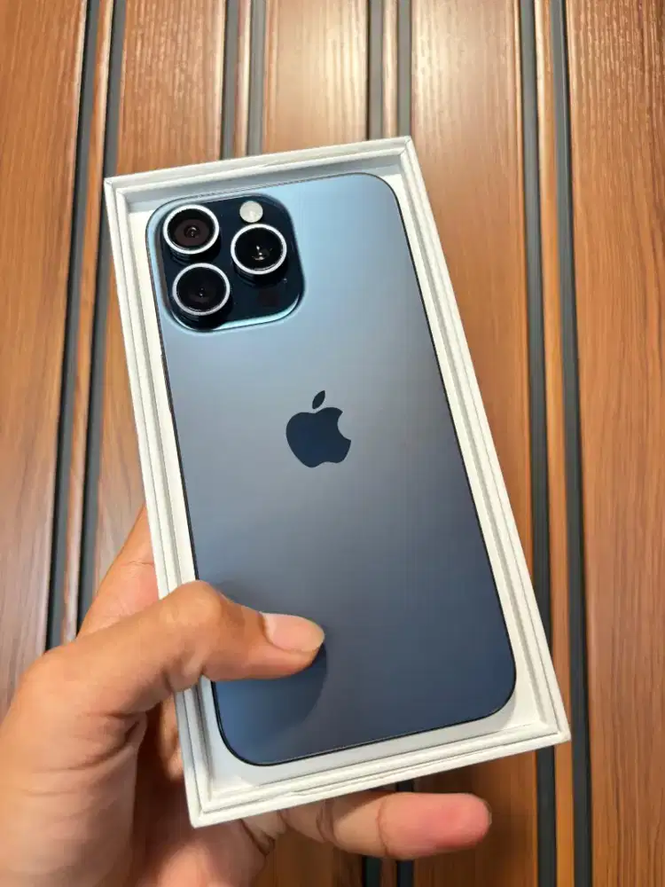 iPhone 15 pm blue titanium 256gb iBox