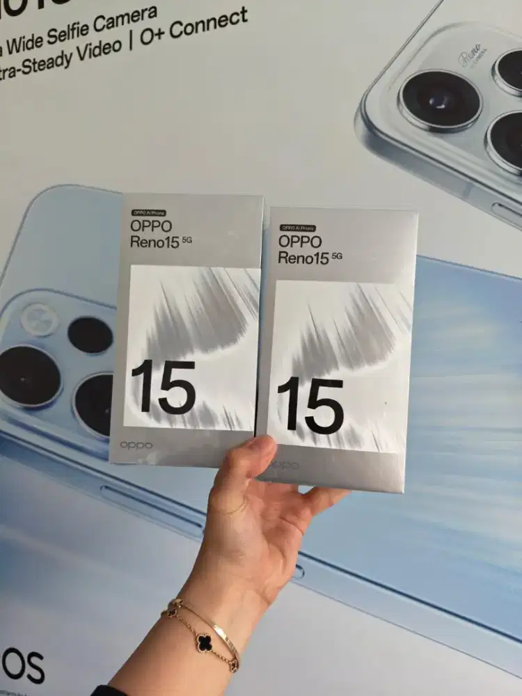 OPPO RENO15 5G 12/256 BARU SEGEL