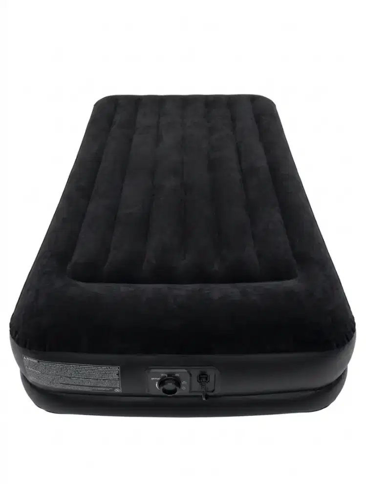 KASUR ANGIN INTEX DURABEAM 203X152X42CM INCLUDE POMPA BUILT IN