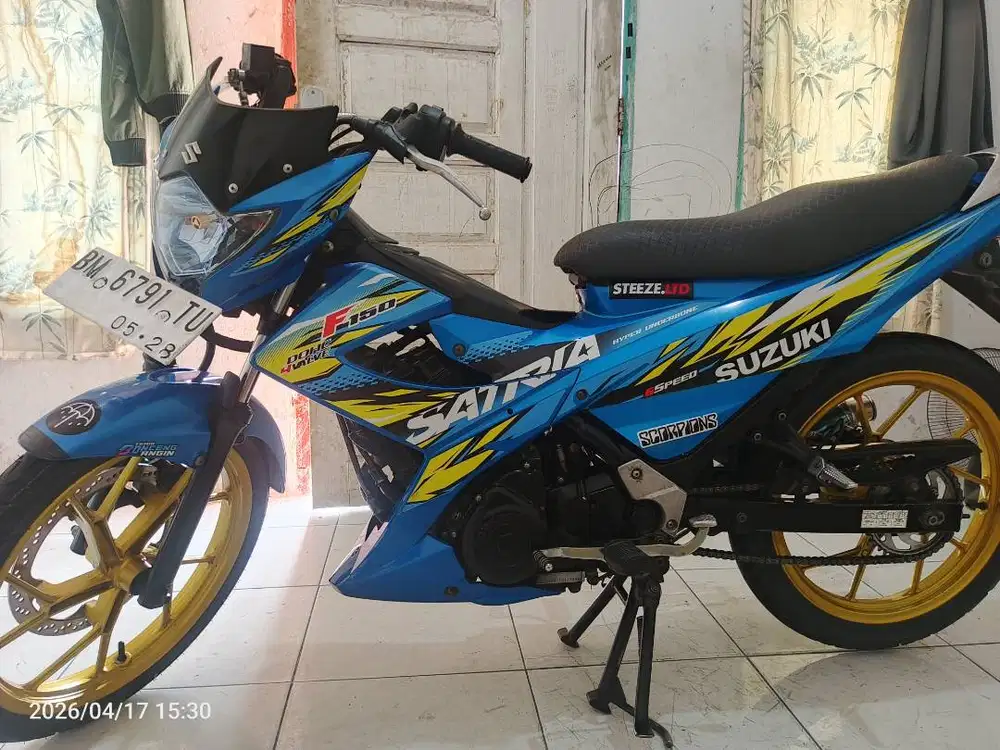Satria facelift 2015 zusuki jamet bikin jadi keren